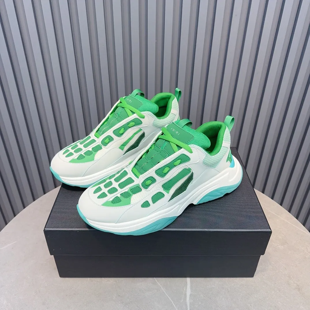 Men's shoes 💰740💰 AMIRI AMIRI fashion brand hot sale 🔥 Available all year round ✅ Official website synchronization Imported fabrics 1⃣️ vs 1⃣️ replica, original factory special original sole, 38-45 (38.45. Non-refundable)